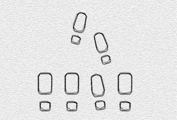 The range of the foot